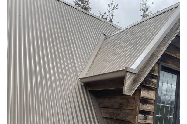 House roof after restoration